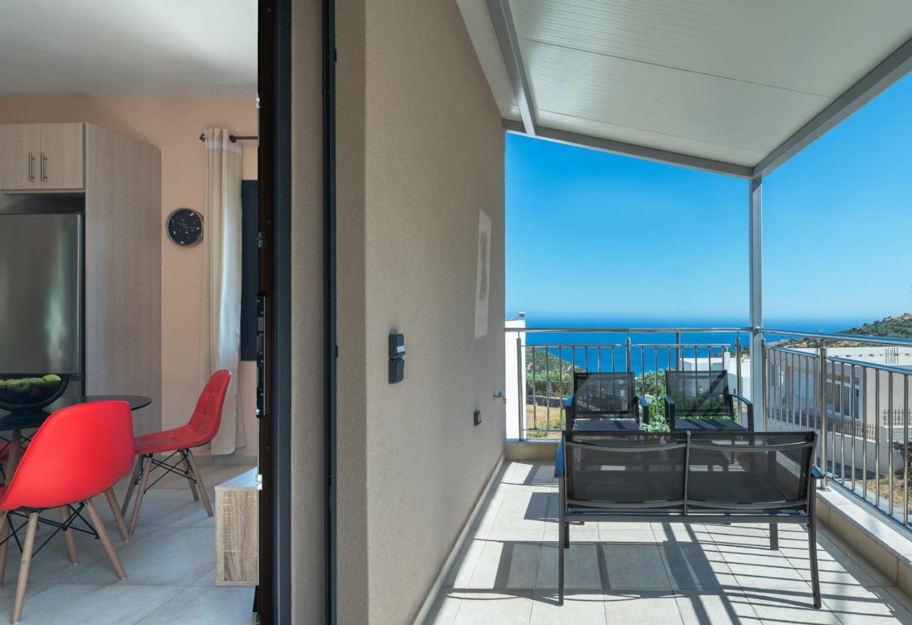 Capostango Apartments - Stunning Views Of Libyan Sea Ano Rodhakinon Bagian luar foto